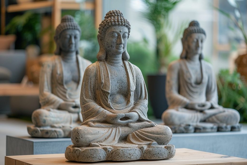 Les statues bouddhistes, des objets apaisants pour votre décoration intérieure