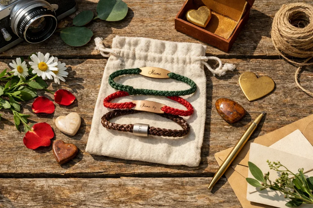 Exprimez votre amour avec un bracelet personnalisé