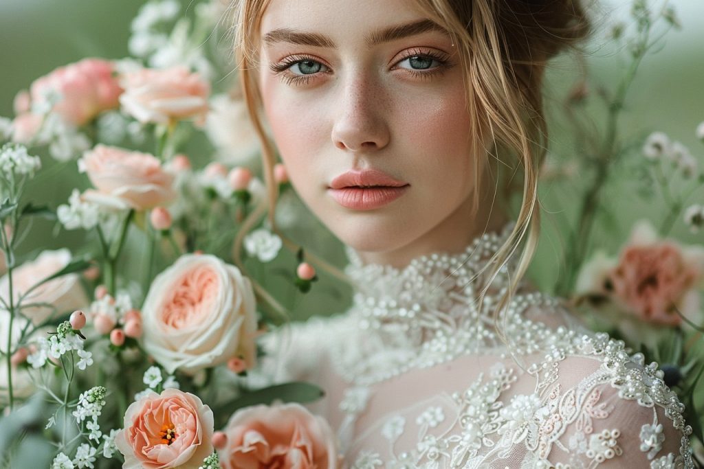 Symbolisme et beauté dans les robes de mariée fleuries