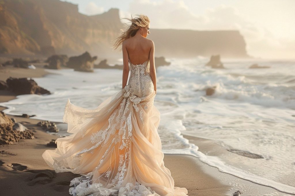 Les secrets d’une robe de mariée de plage parfaite : conseils et inspirations