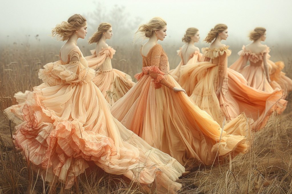 Le charme et le bohème chic avec les robes champêtres