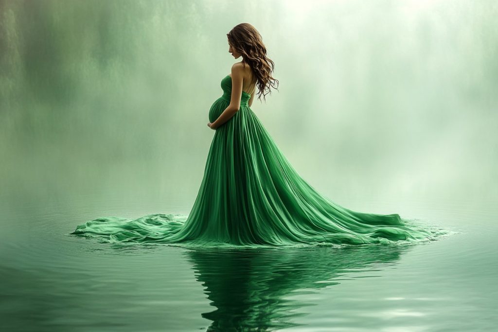 Vert d’eau et grâce féminine : une alchimie parfaite pour votre style
