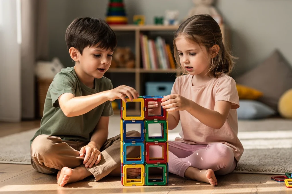 Le jeu de construction magnétique : une aventure créative pour les enfants