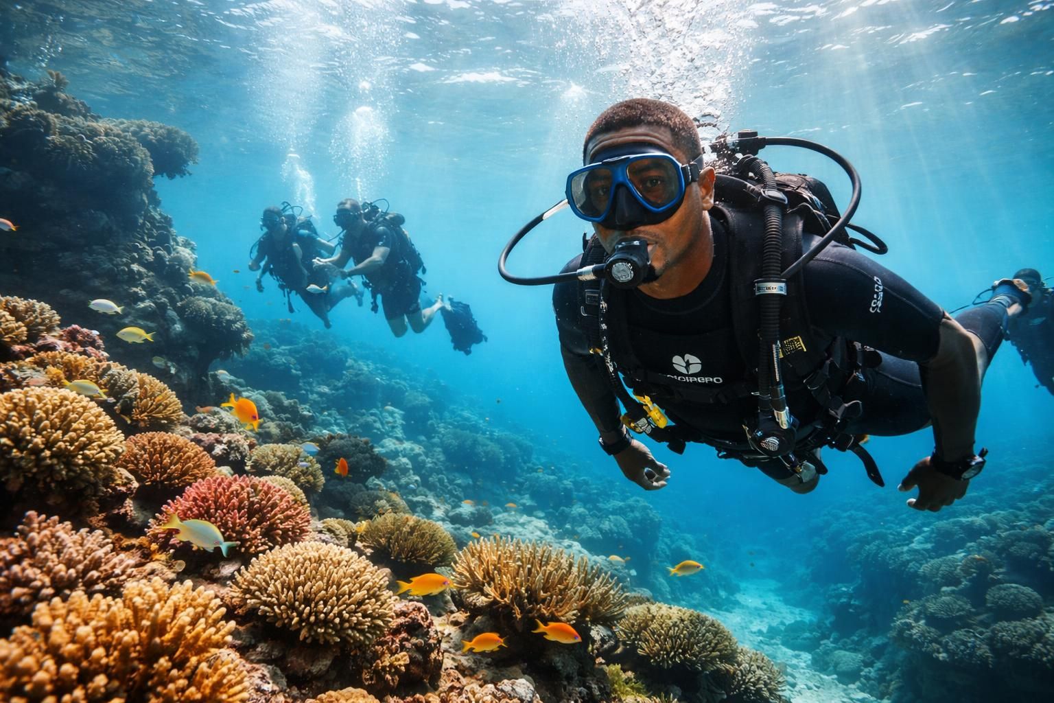 découvrez la plongée sous-marine au sénégal avec l'équipement scubapro et des stages certifiés padi. vivez une expérience unique entre récifs colorés et faune marine exceptionnelle.