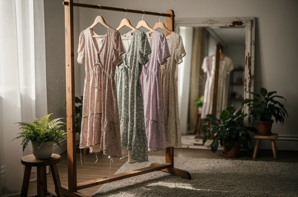 De la prairie au dressing : ces robes fleuries qui incarnent la féminité naturelle