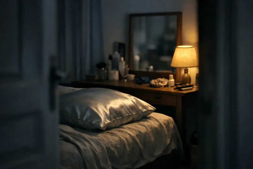 Dormir sur une taie de satin ne change pas tout